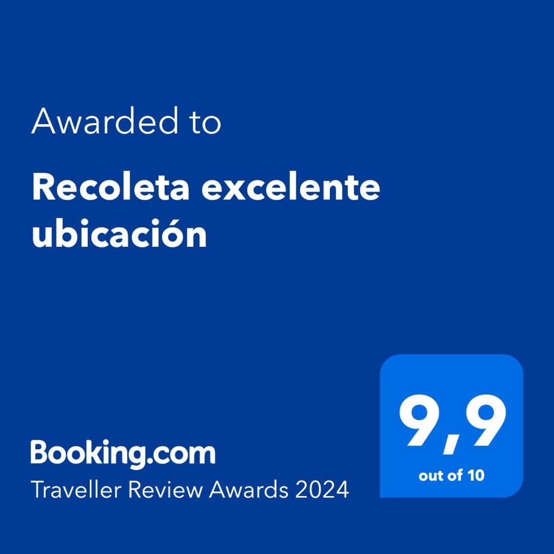 Ferienwohnung Recoleta Excelente Ubicacion Buenos Aires Exterior foto
